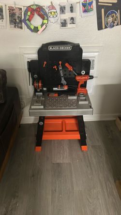Kids Black And Decker Tool Bench