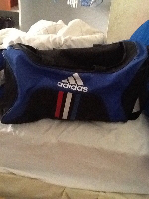 BLUE ADIDAS DUFFLE BAG for Sale in Coral Gables, FL - OfferUp