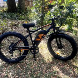 48 Watt Fat Tire Ebike 