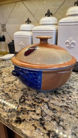 Ceramic vintage casserole
