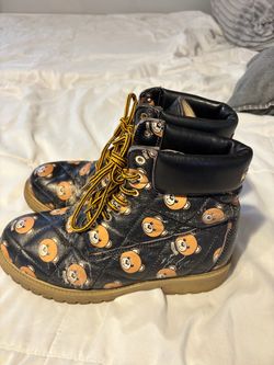 Moschino Teddy Bear Combat Boots – Women’s Size 9