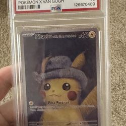 Van Gogh Pikachu Psa 10