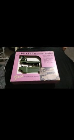 Vintage Portable Hemmer Great for Collector $10