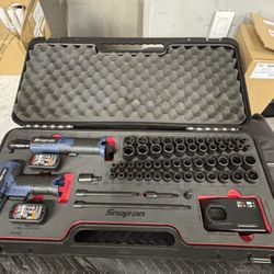 Snap On 3/8th Complete Impact Set