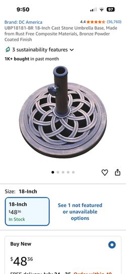 Patio Umbrella Base around