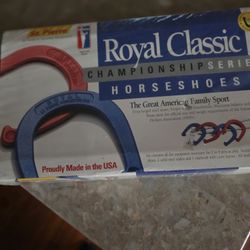 Royal Classic Championship Horseshoe Set. Never Opened.  Perfect Gift.