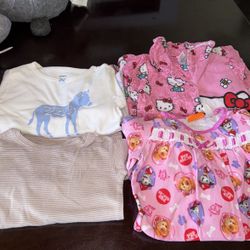 4sets Of Pjs Size 5t