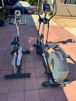 Pro-Form bicycle and NordicTrack elliptical