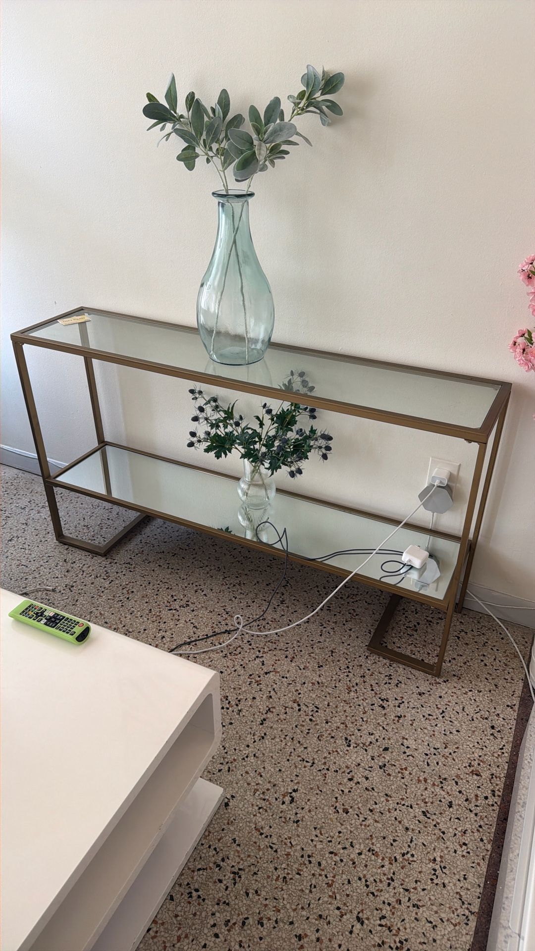 Glass Side Table