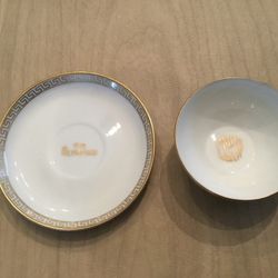 CM&StP Railroad The Olympian Guerin Limoges Tea Cup & Saucer 6 Of Each