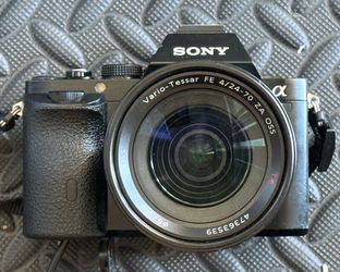Sony A7 Full Frame Camera + Zeiss 24-70mm f/4 OSS Lens — Works Great