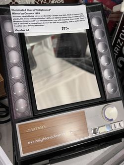 Lighted Clairol Enlightened Mirror By Carmen 1969
