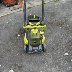 Sun Joe Cordless Lawn Mower With Bag