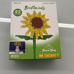 Brickcraft Bricktanicals Sunflower 85pcs
