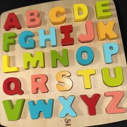 Hape Wood Alphabet Puzzle 