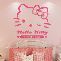 New hello kitty 3D wall decoration