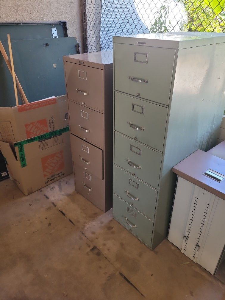  free 3 file cabinets one fire file cabinet