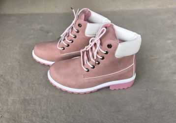Pink boots