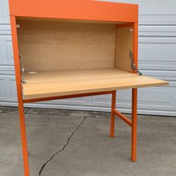 IKEA PS 2014 Secretary Desk (orange, birch)