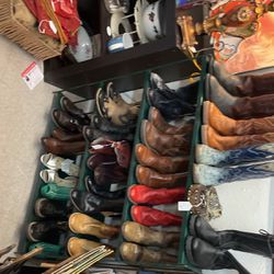 BOOTS…BOOTS…BOOTS.. ALL Leather…Ladies…Men’s