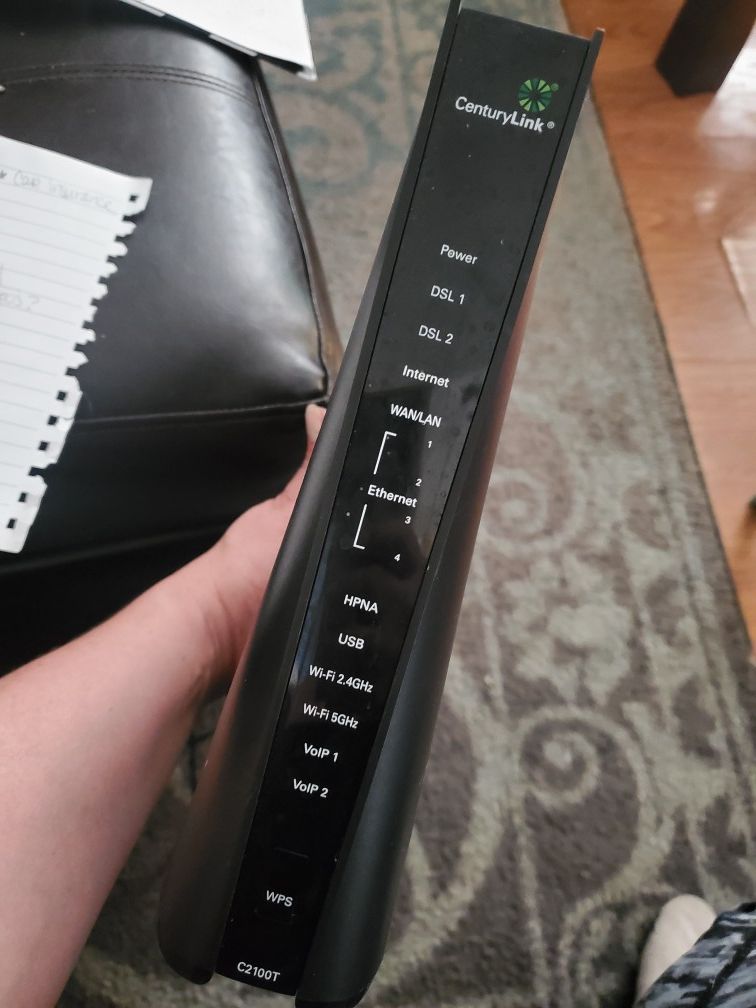 Centurylink modem C2100T