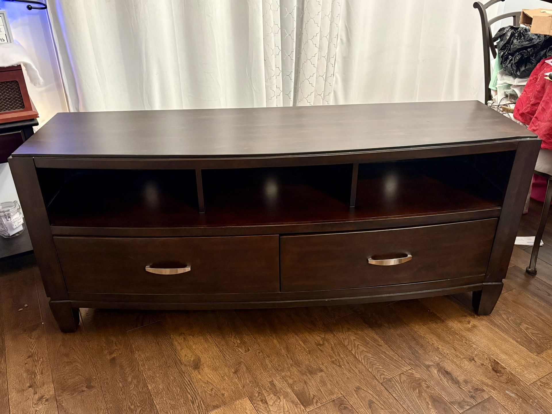 Dark Brown TV Stand