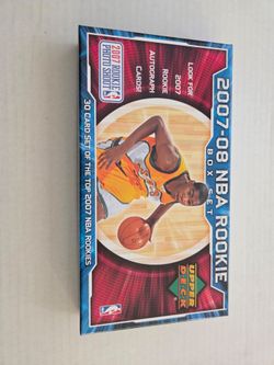 Upper Deck 2007-08 NBA Rookie Box Set