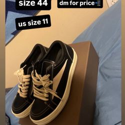 rick owen vans size 44