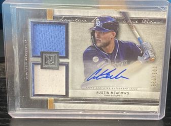 Austin Meadows Dual Patch Auto #/199 