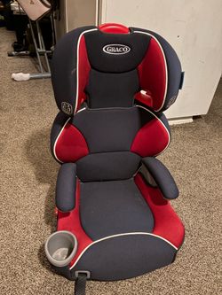 Graco Affix Highback Booster Seat – Red/Black – Excellent Condition