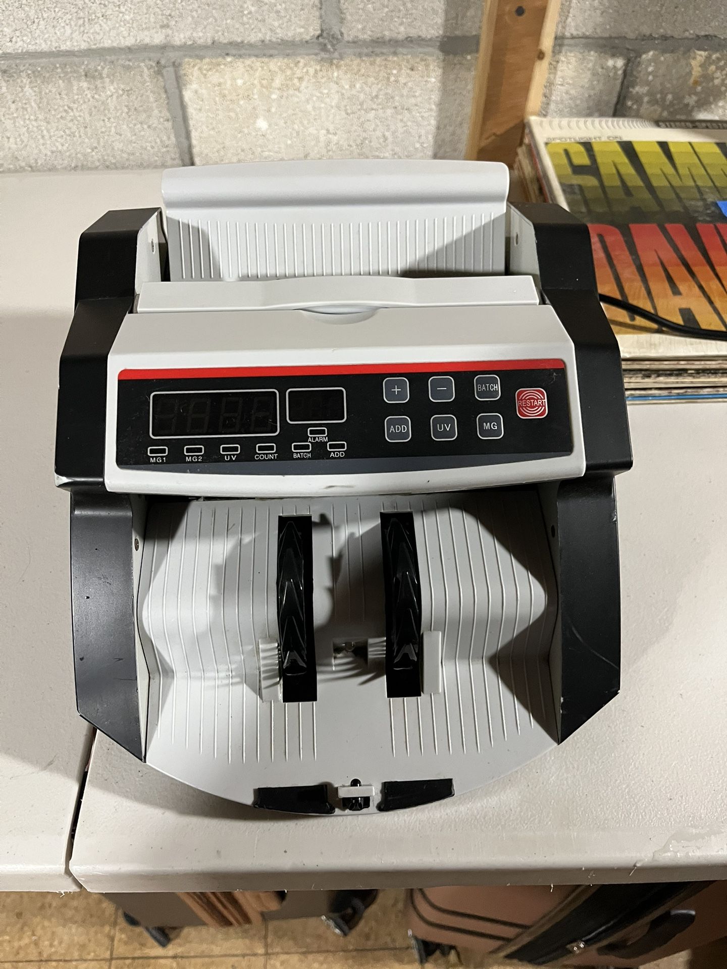 High Speed Dollar Bill Counter 