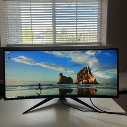 Alienware 120 hz 34 in monitor 