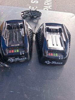 Echo eFORCE 56V Battery Chargers – Lot of 2