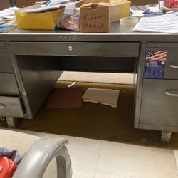 Steel “tank” desk