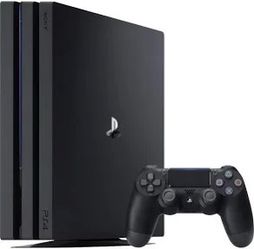 Ps4 Pro with wires and controller
