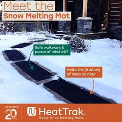 Heated Snow & Ice Melting Stair Mats - $375 (Commerce City CO)