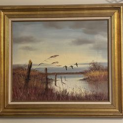 Original Oil Painting Signed By HENDRICKS