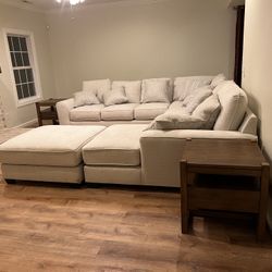 Ashley Furniture Chessington 4-Piece Sectional with Chaise