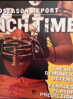 Autographed Troy Polamalu Sports Illustrated