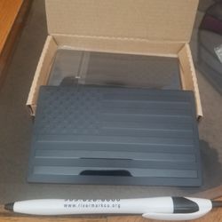 3-D American Flag emblem decal ( 2 ea )