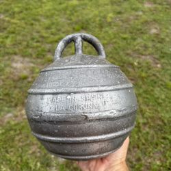 Antique Metallic Buoy 