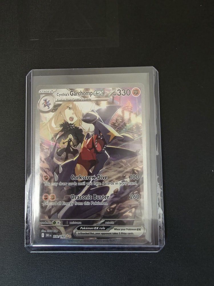 Cynthia's Garchomp Ex 232/182
