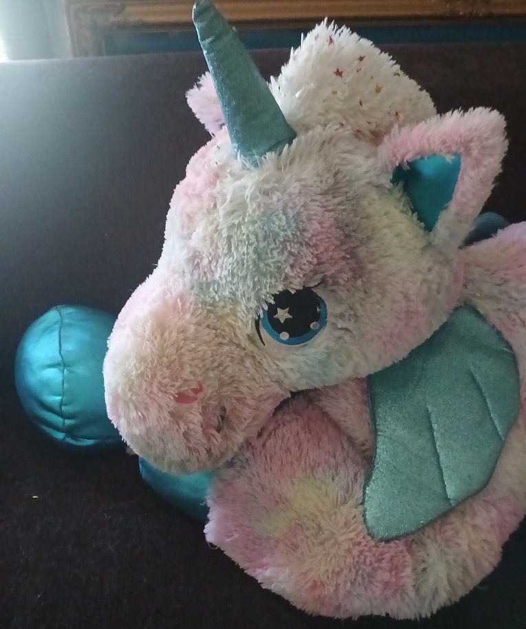Large 43' Long Unicorn Plush