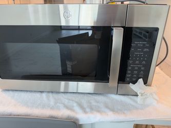 GE Stainless Steel Over-the-Range Sensor Microwave