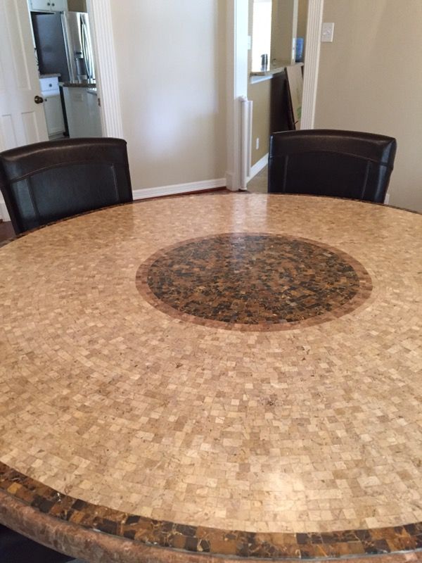 Arhaus 60" Round Table