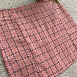 Plaid Skirt 