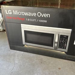 New In Box LG Microwave 