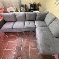 Gray Sectional Couch