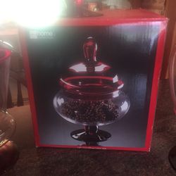 Red Apothecary /candy Jars