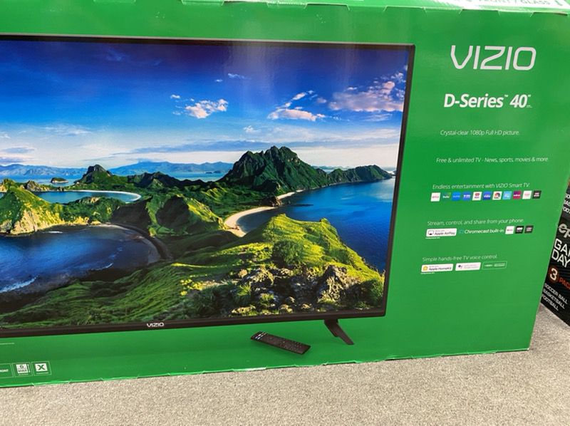 Brand new 40 inch vizio d series smart tv